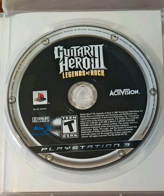 Guitar Hero III:Legends Of Rock