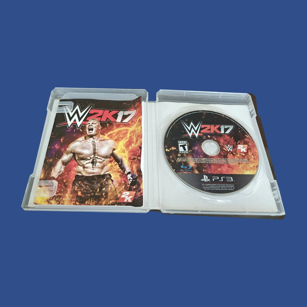 WWE 2K17 — contenu et état de l’article