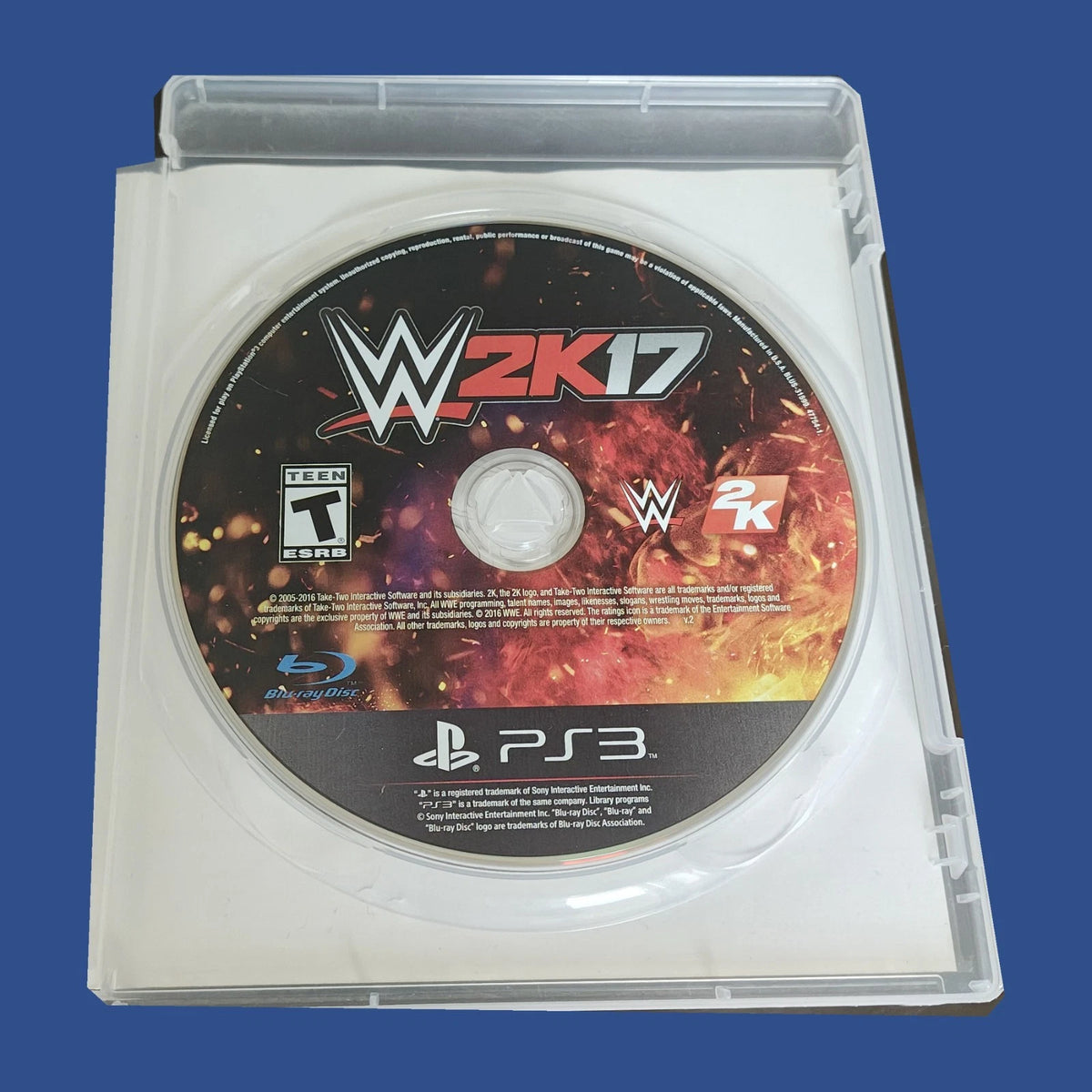 WWE 2K17 — contenu et état de l’article