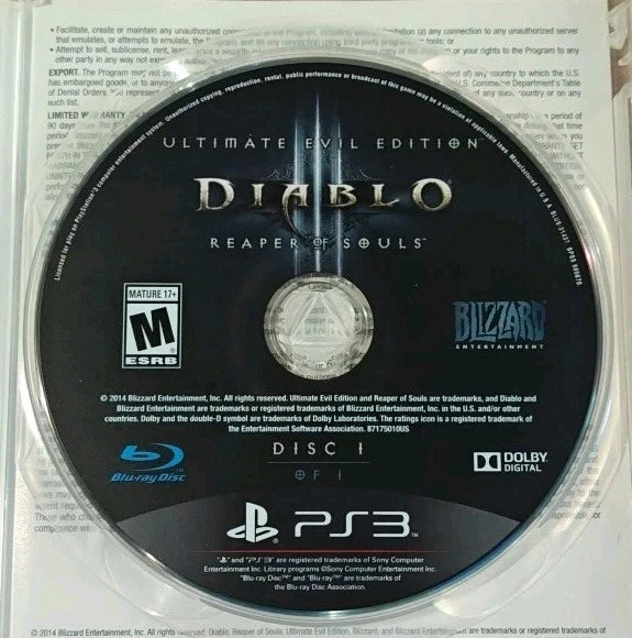 Diablo 3 : Reaper of Souls [Ultimate Evil Edition]