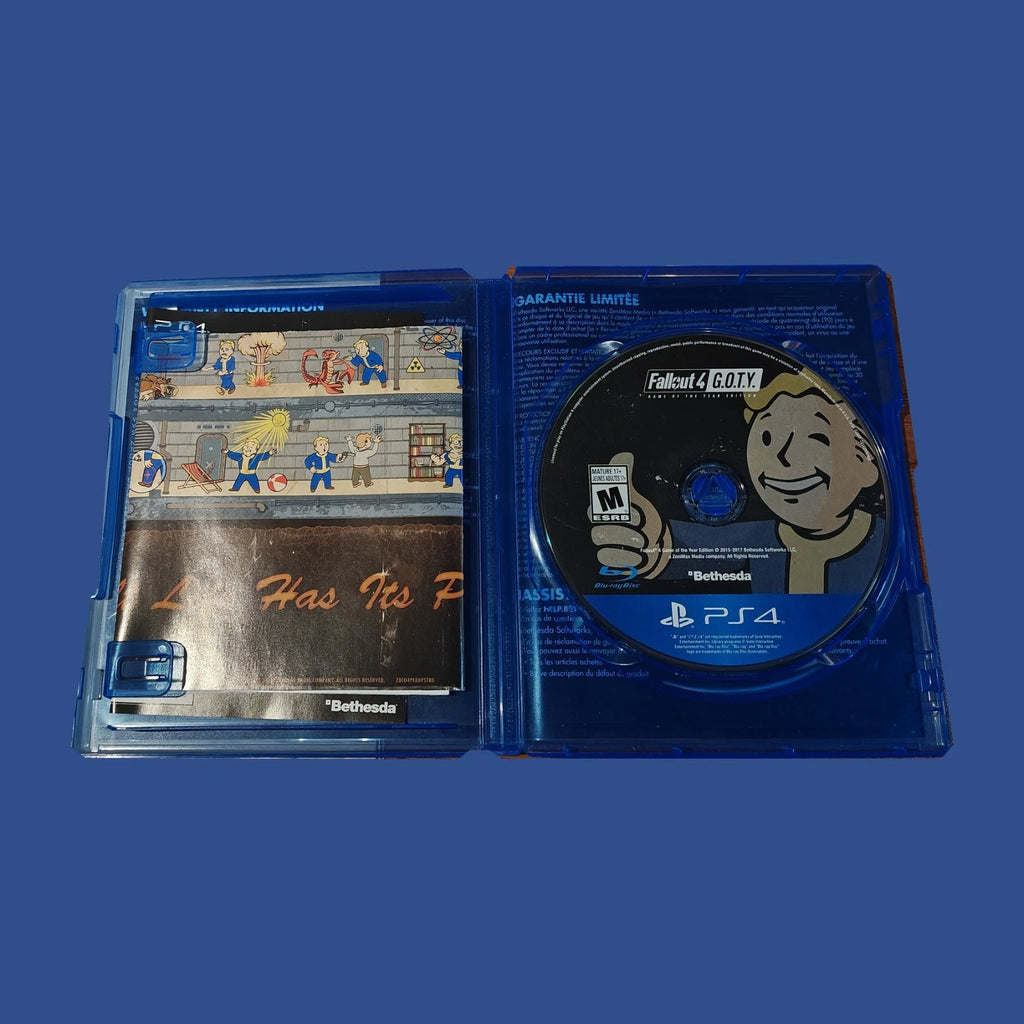 Fallout 4 — Game of the Year Edition — contenu et état de l’article