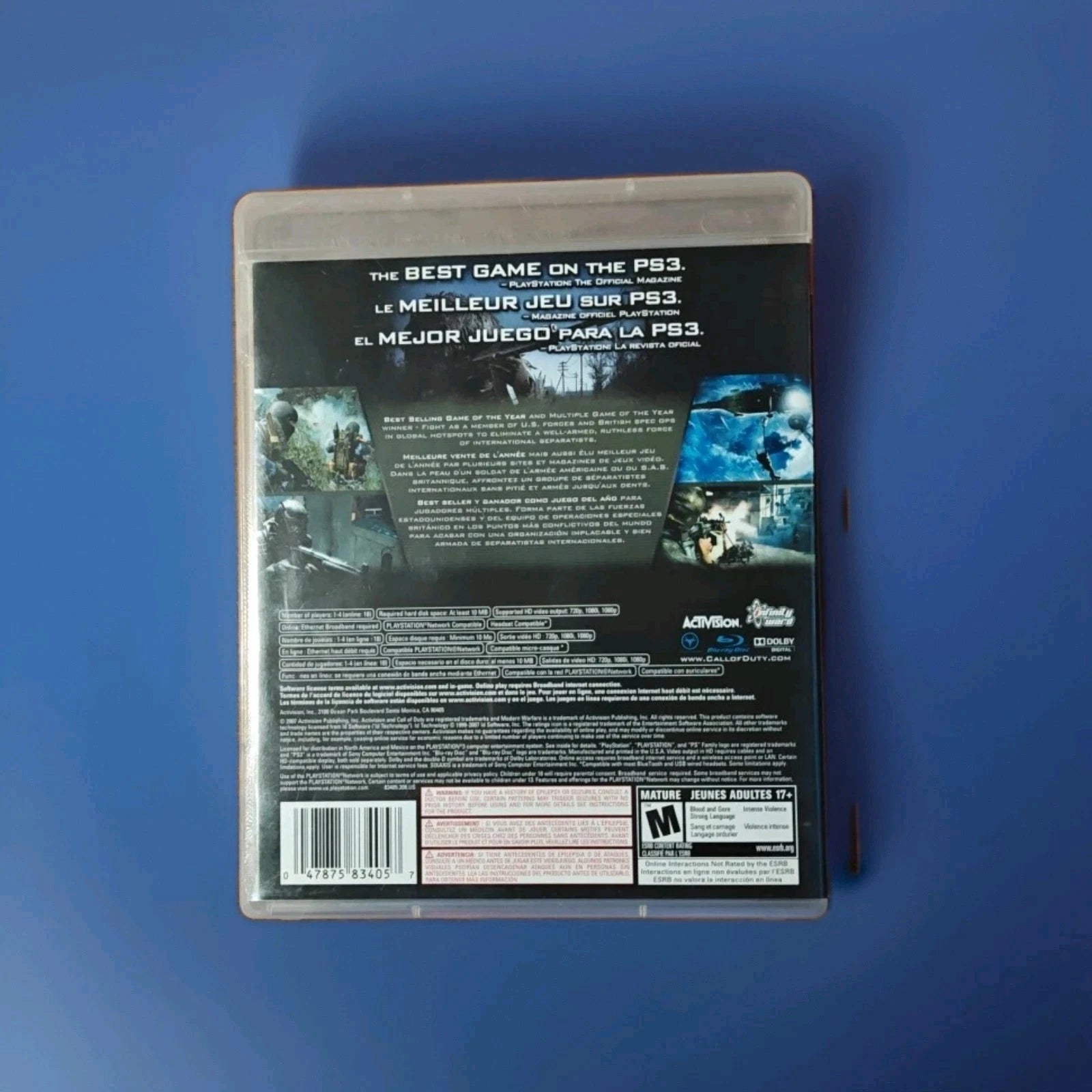 Call Of Duty 4:Modern Warfare (Game of the year edition)