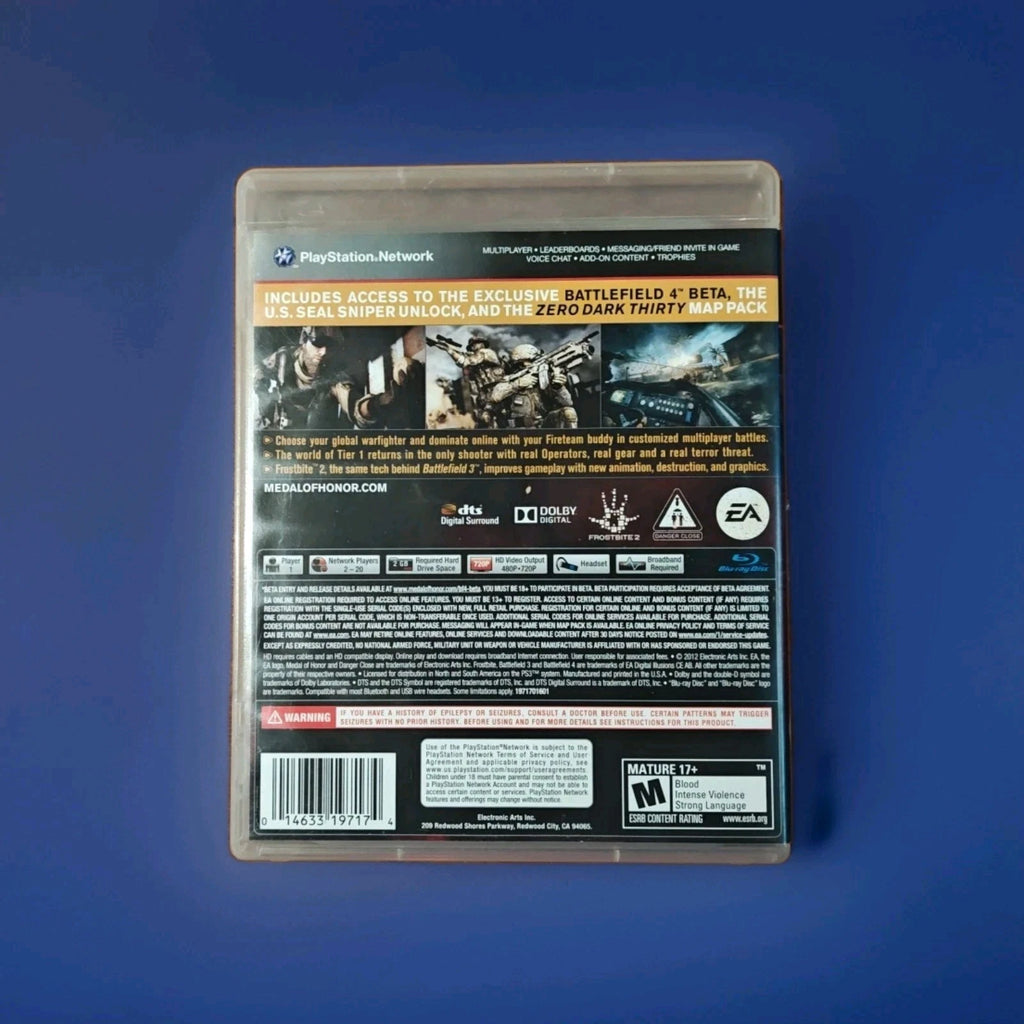 Medal Of Honor Warfighter Limited Edition