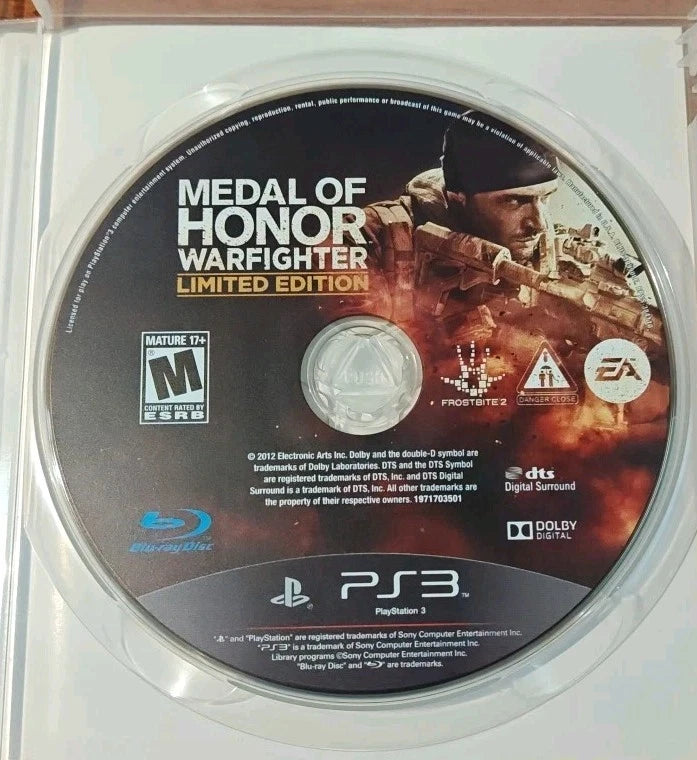 Medal Of Honor Warfighter Limited Edition