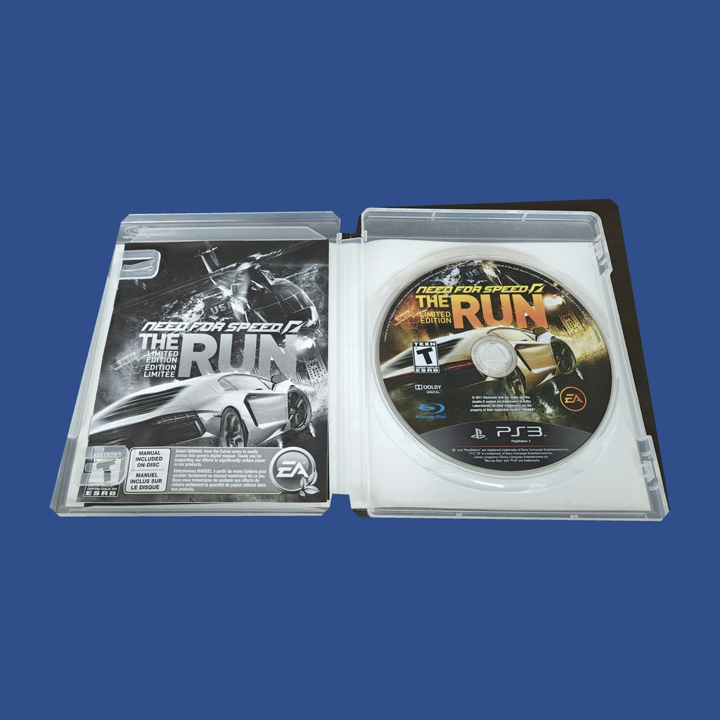 Need for Speed: The Run — Limited Edition — dos du boîtier