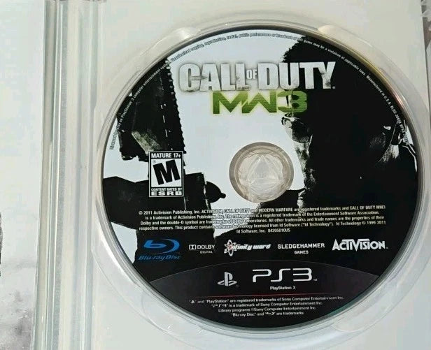 Call of Duty: Modern Warfare 3 — contenu et état de l’article