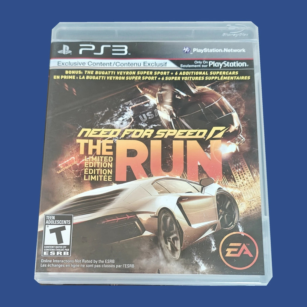 Need for Speed: The Run — Limited Edition — PS3 — photo de l’article