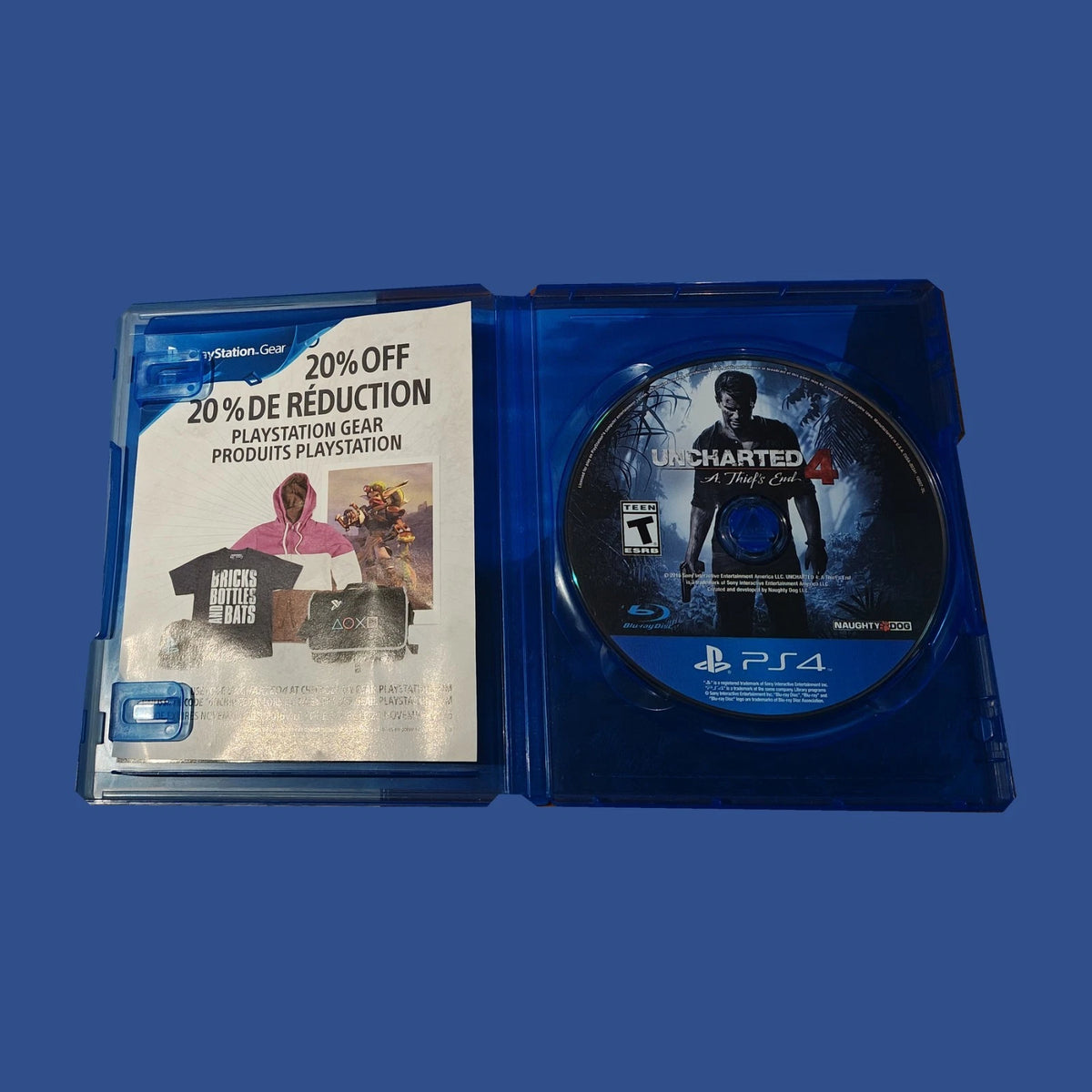 Uncharted 4: A Thief’s End — contenu et état de l’article