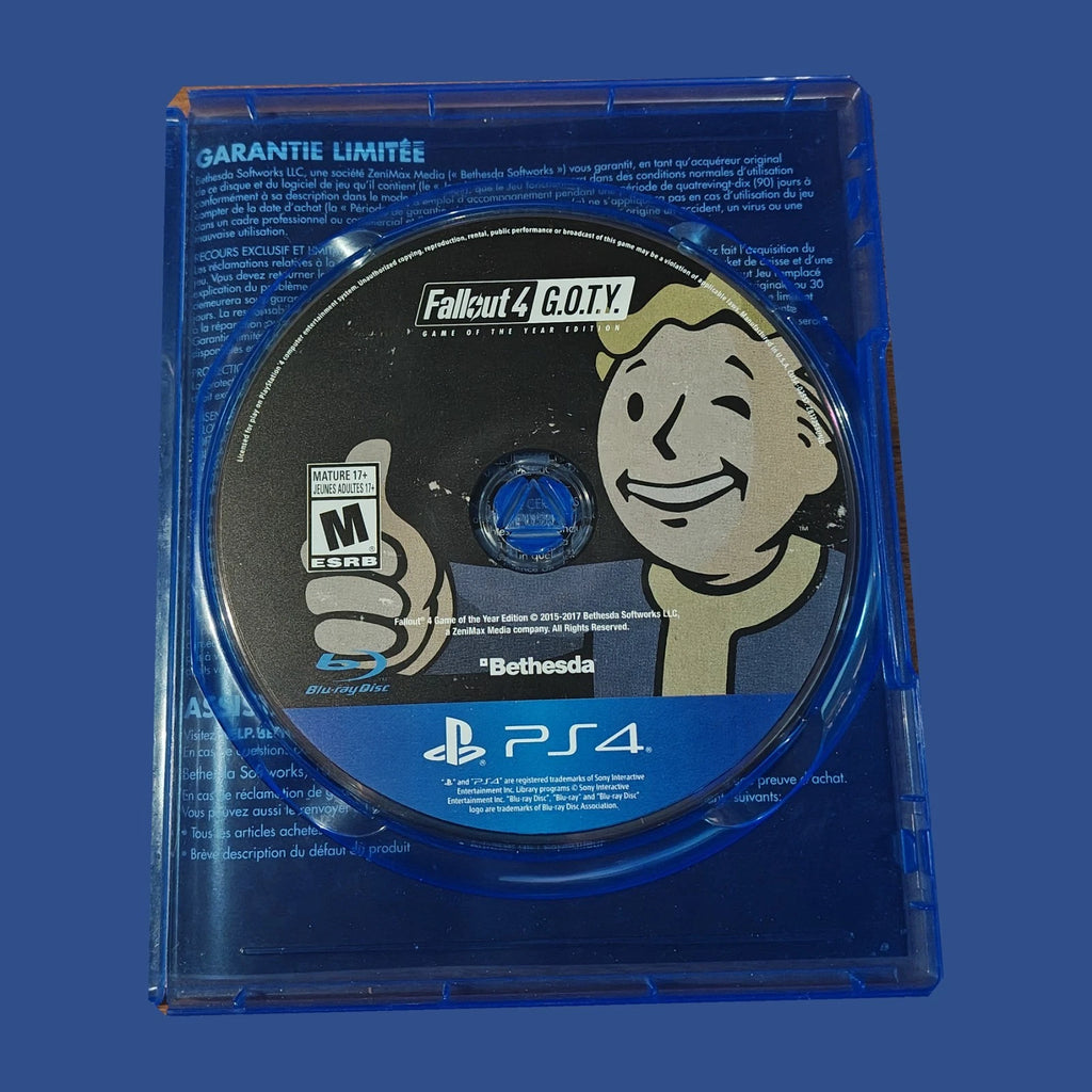 Fallout 4 — Game of the Year Edition — contenu et état de l’article