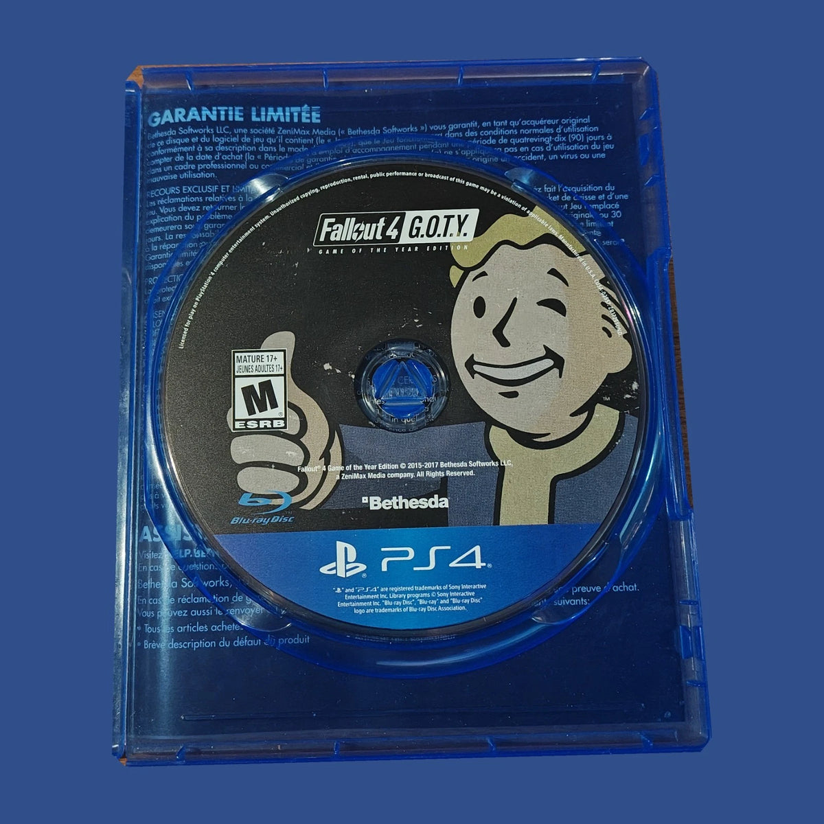 Fallout 4 — Game of the Year Edition — contenu et état de l’article