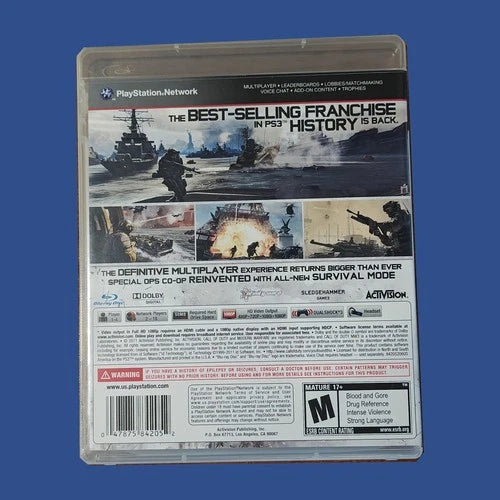 Call of Duty: Modern Warfare 3 — contenu et état de l’article