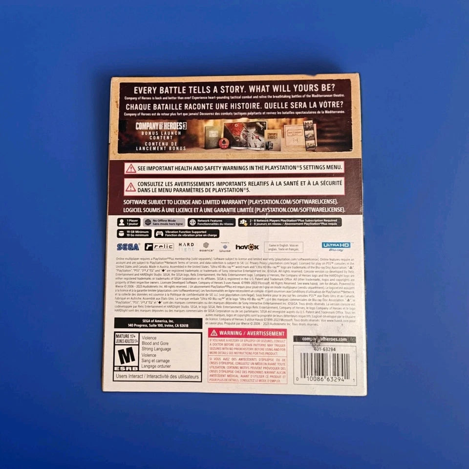 Company of Heroes 3: Console Launch Edition