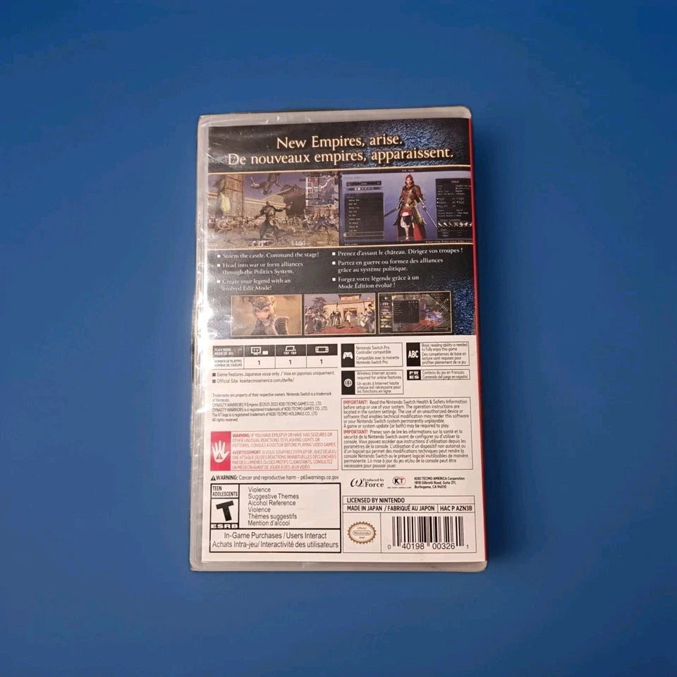 Dynasty Warriors 9 Empires