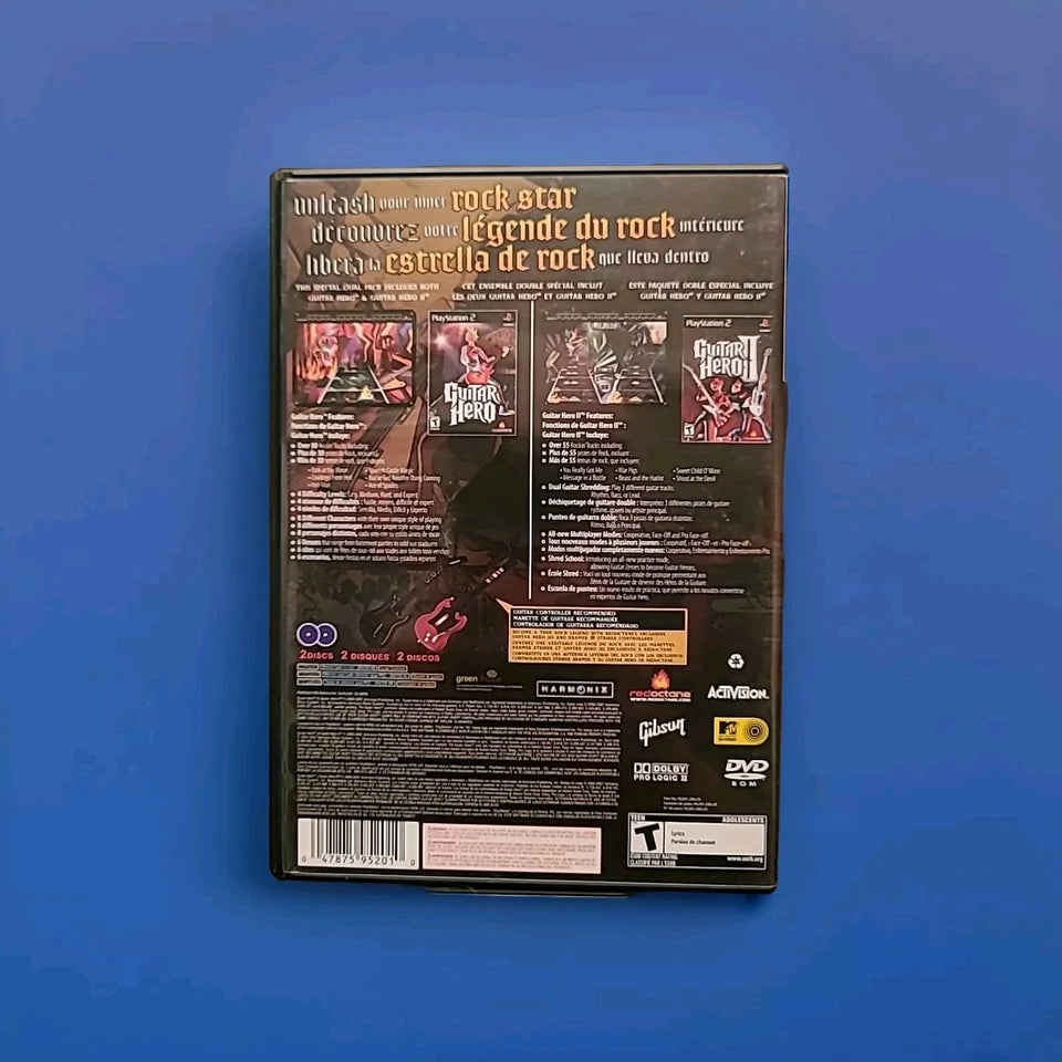 Guitar Hero & Guitar Hero II Dual Pack