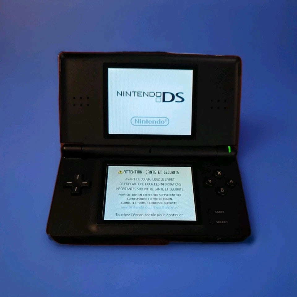 Nintendo DS Lite rouge et noir
